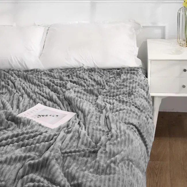 Elektrická deka ANGER sivá