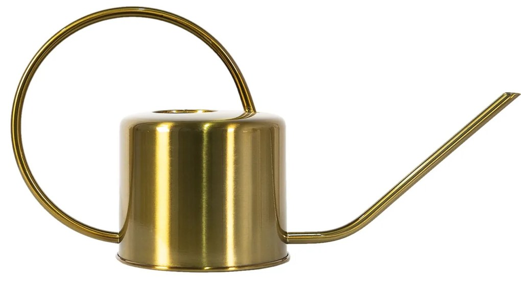 Zlatá kovová dekoratívna kanva - 38*13*20 cm