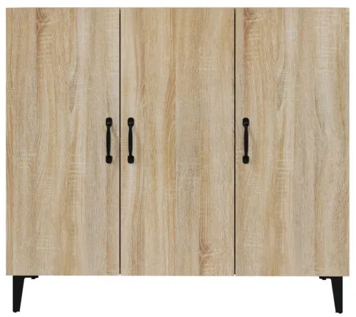 vidaXL Komoda dub sonoma 90x34x80 cm spracované drevo-