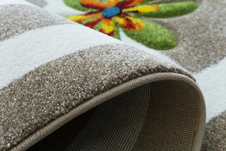 Berfin Dywany, Kusový koberec Smart Kids 22303 Beige, 160x230, béžová, detská izba