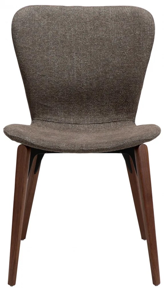 PARAGON ČALÚNENÁ STOLIČKA brown/walnut