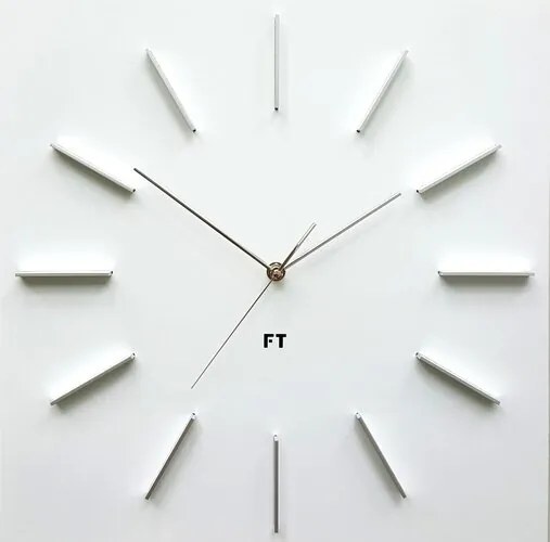 Future Time FT1010WH Square white 40cm