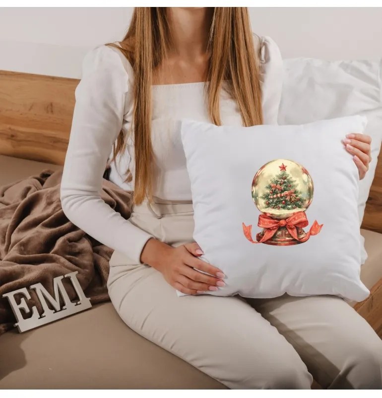 Vianočný vankúš Gloria 40x40 cm EMI