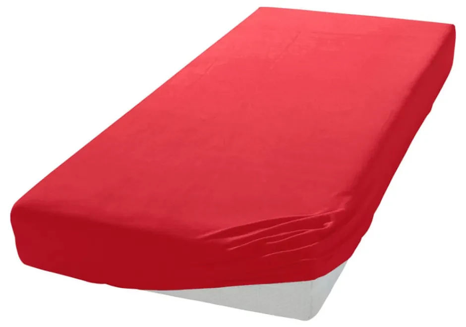 Jersey prestieradlo Red Dreamee Veľkosť: 180x200 cm