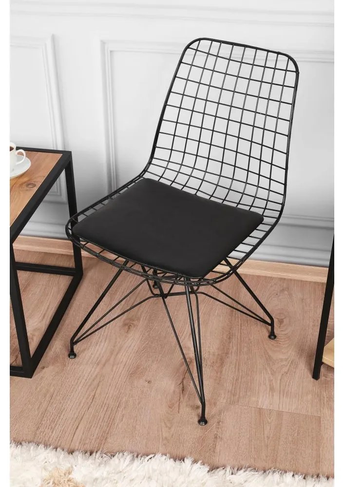 Asir Jedálenská stolička TEL 80x53 cm čierna AS0579