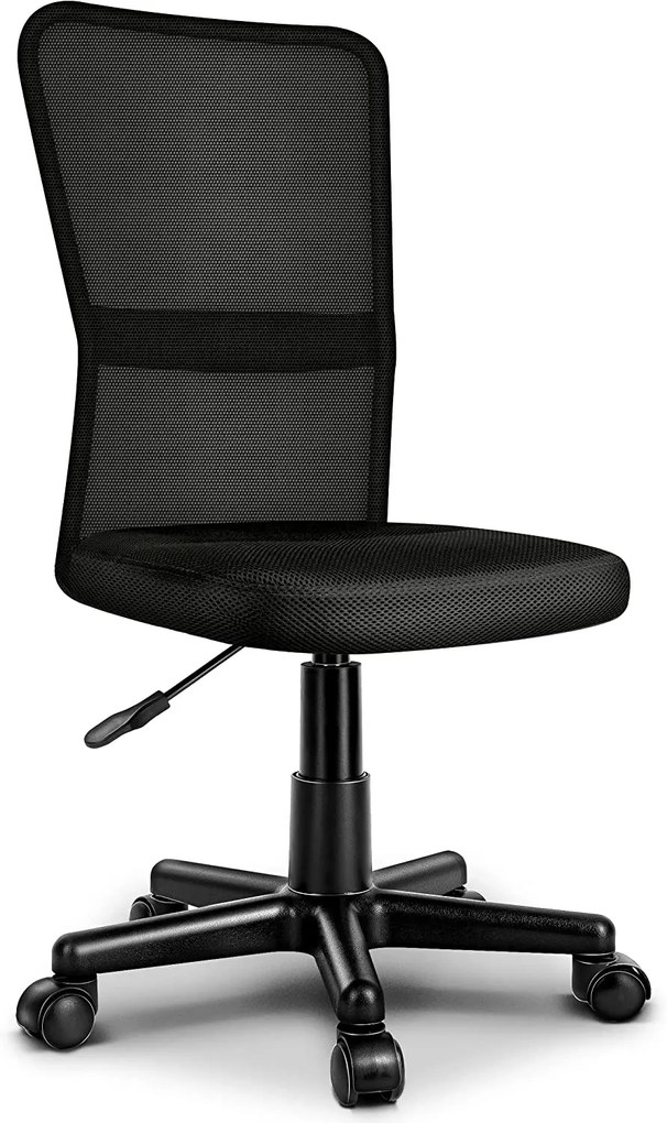 Detská otočná stolička Tresko RS-060 - čierna