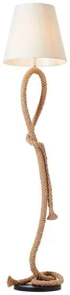 Brilliant - Stojacia lampa SAILOR 1xE27/40W/230V béžová/krémová