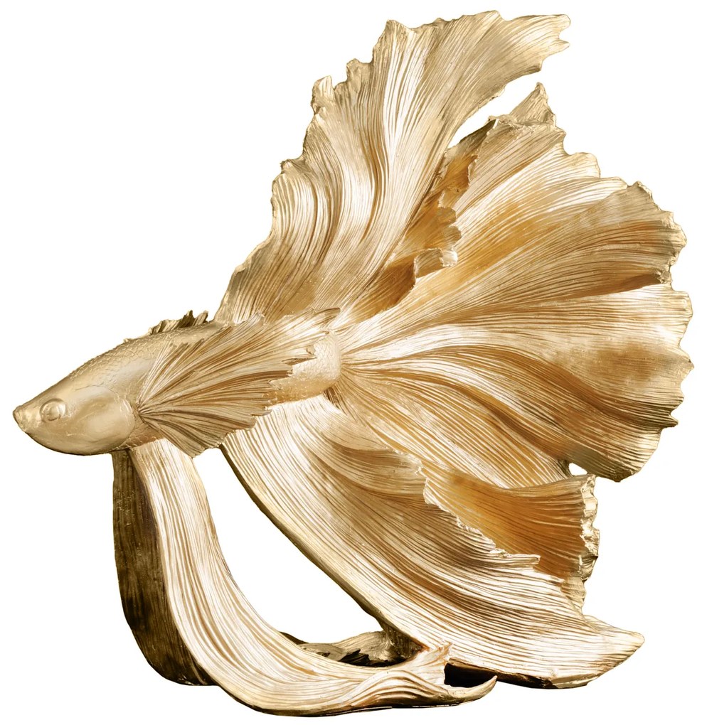 Ozdobná ryba Crowntail 65cm zlatá