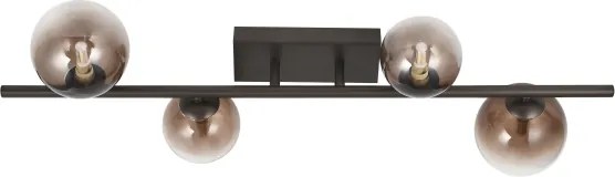 BRILAGI - LED Prisadený luster MILLA 4xG9/3W/230V hnedá/dymová hnedá