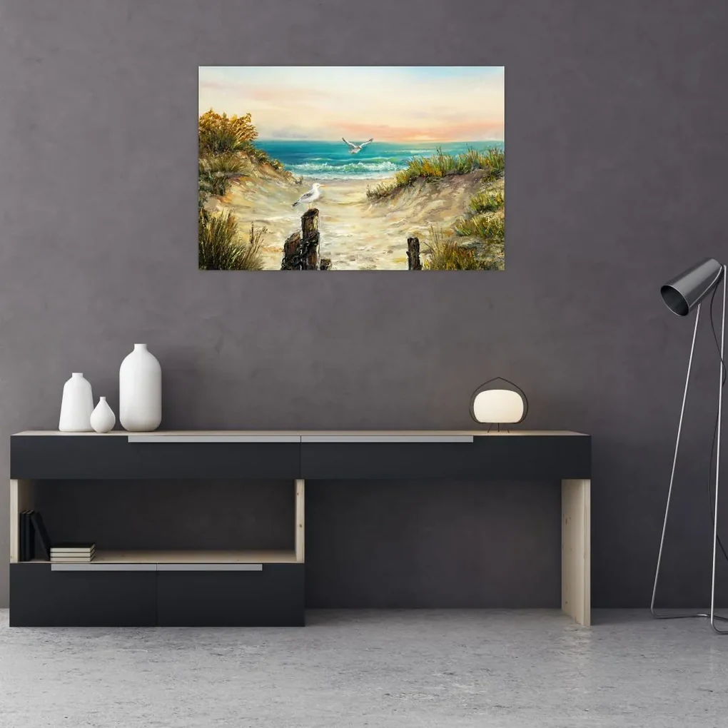 Obraz - Piesočná pláž (90x60 cm)