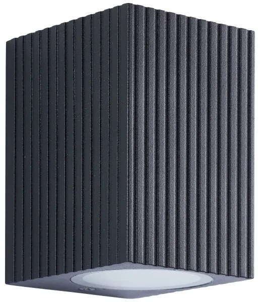 Brilliant - Vonkajšie nástenné svietidlo JELANI 1xGU10/10W/230V IP44 čierna