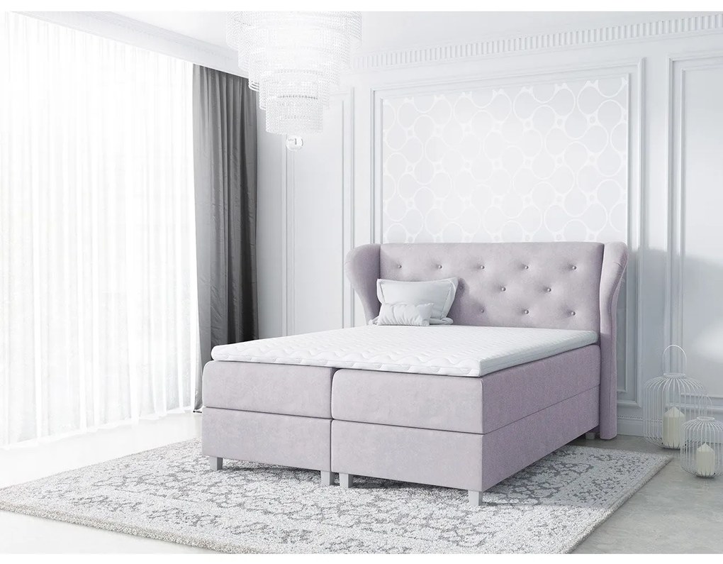 Kontinentálna posteľ Brid, Rozmer postele: 180x200, Dostupné poťahy: Prestige 2771