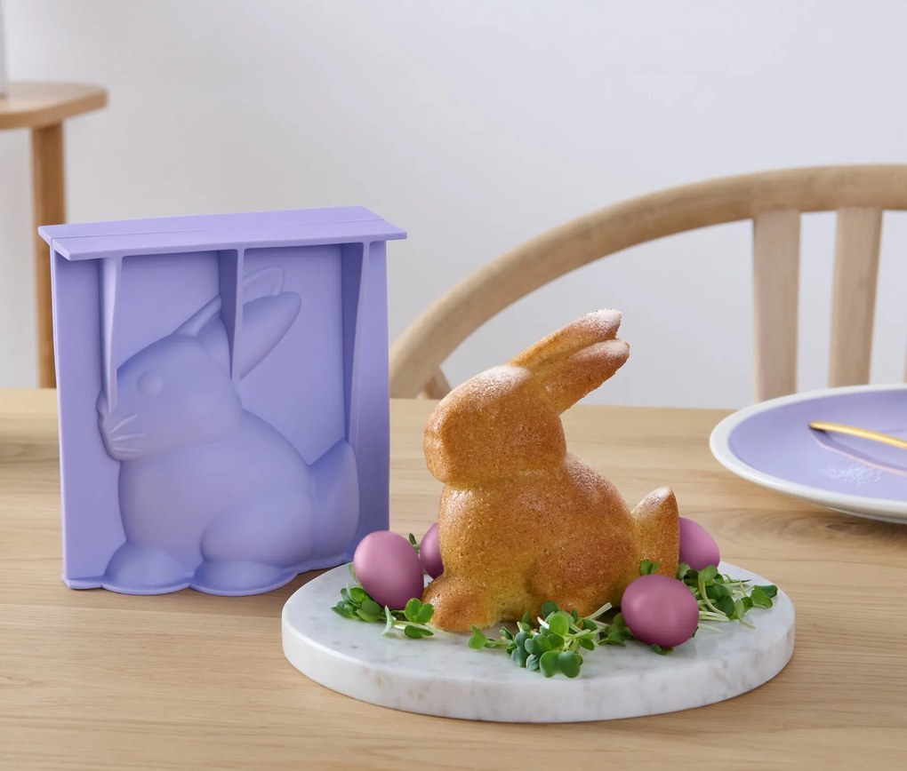 Forma na pečenie v tvare veľkonočného zajačika