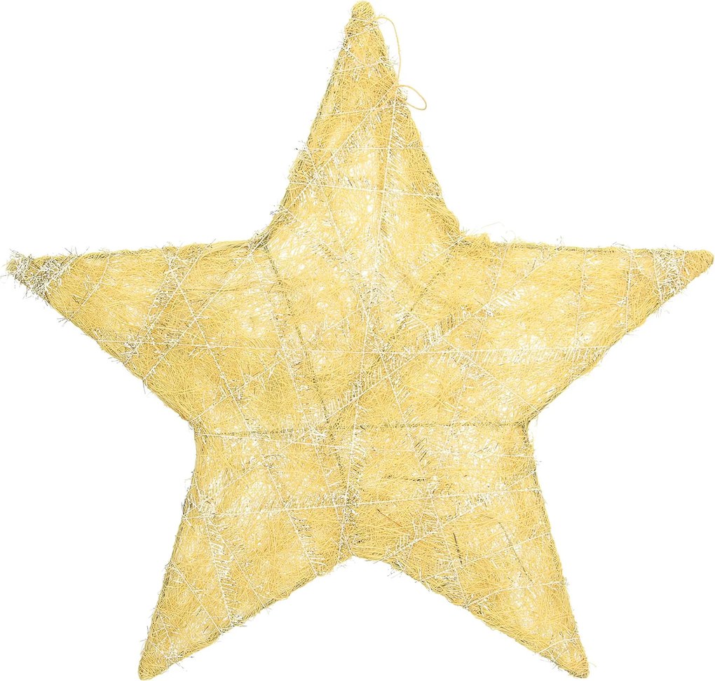 Vianočná ozdoba Golden Star II 40 cm