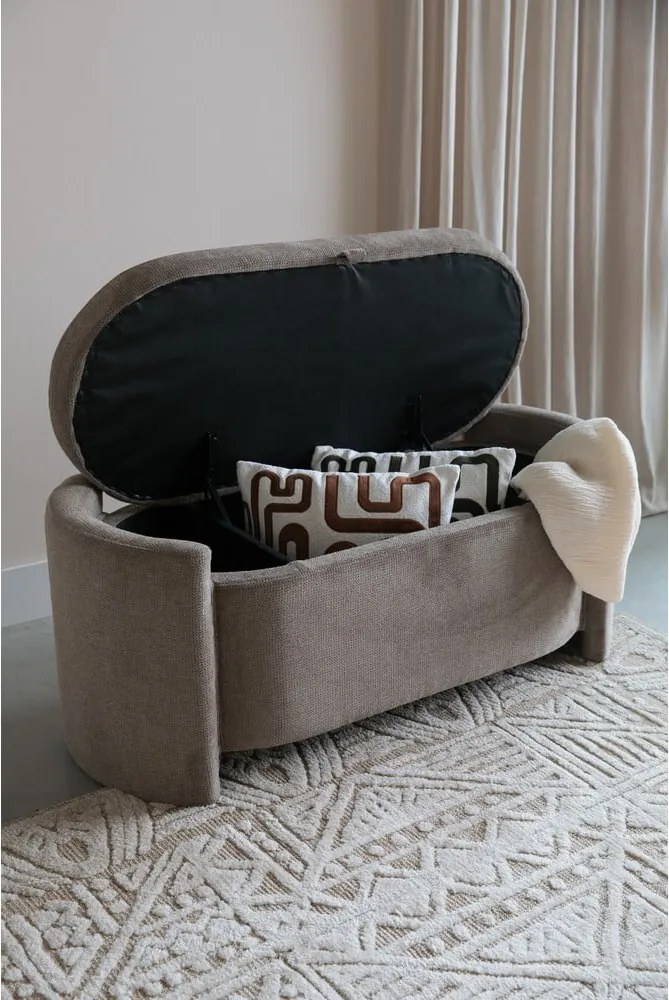 Svetlohnedá lavica Miro – White Label