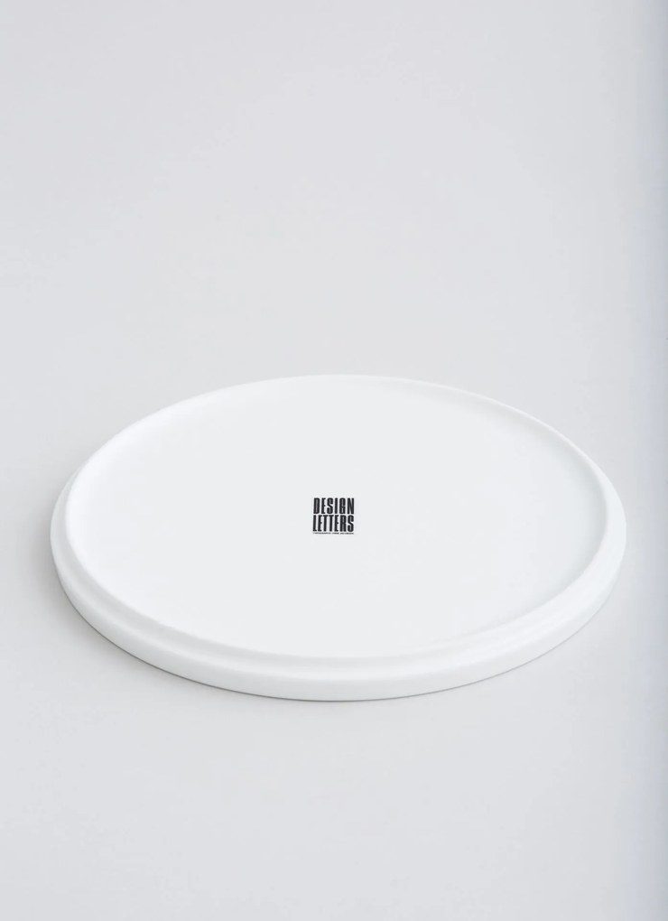 DESIGN LETTERS Porcelánový tanier Letters 20 cm W
