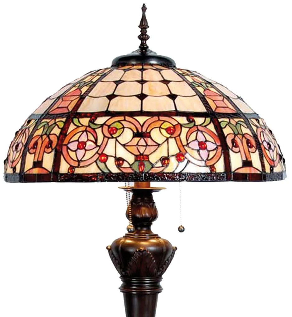 vitráž tiffany lampa stojaca 57*166