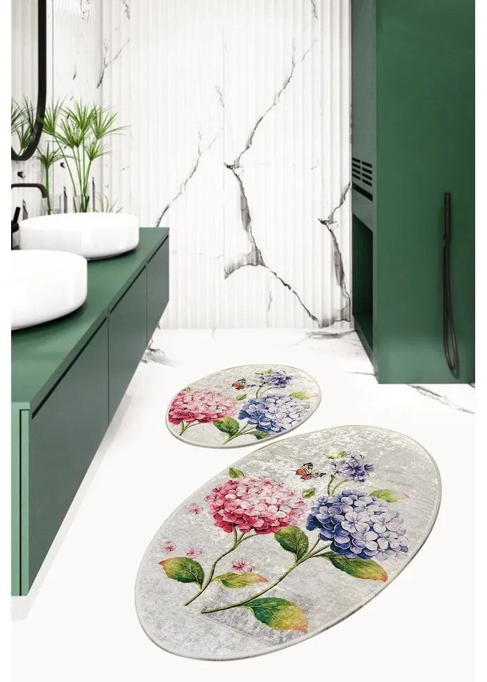 Kúpeľňové predložky v súprave 2 ks 60x100 cm Ortanca – Foutastic