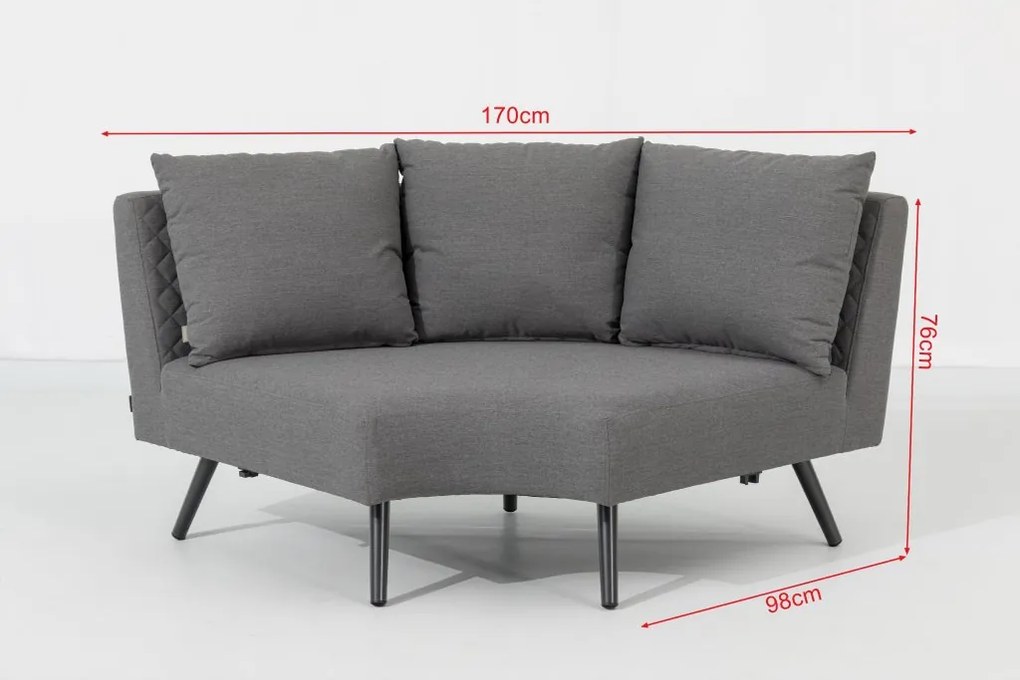 Doppler MELIA LIKA-TEX® sivá