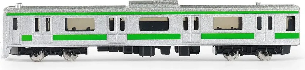 RAPPA Kovový vagón metra - zeleno-strieborný