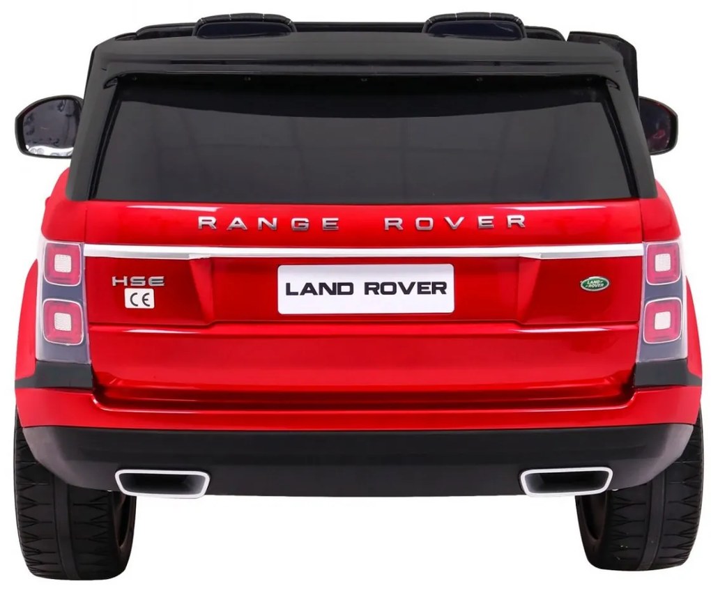RAMIZ ELEKTRICKÉ AUTÍČKO RANGE ROVER HSE - ČERVENÉ- 4 x 45W - 2 x 12V/7Ah, - DVOJMIESTNE - LAKOVANÉ - 2022