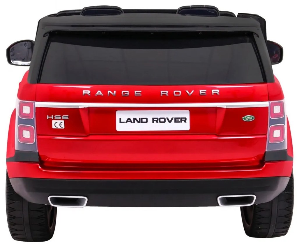 RAMIZ : ELEKTRICKÉ AUTÍČKO RANGE ROVER HSE - ČERVENÉ- 4 x 45W - 2 x 12V/7Ah, - DVOJMIESTNE - LAKOVANÉ - 2022