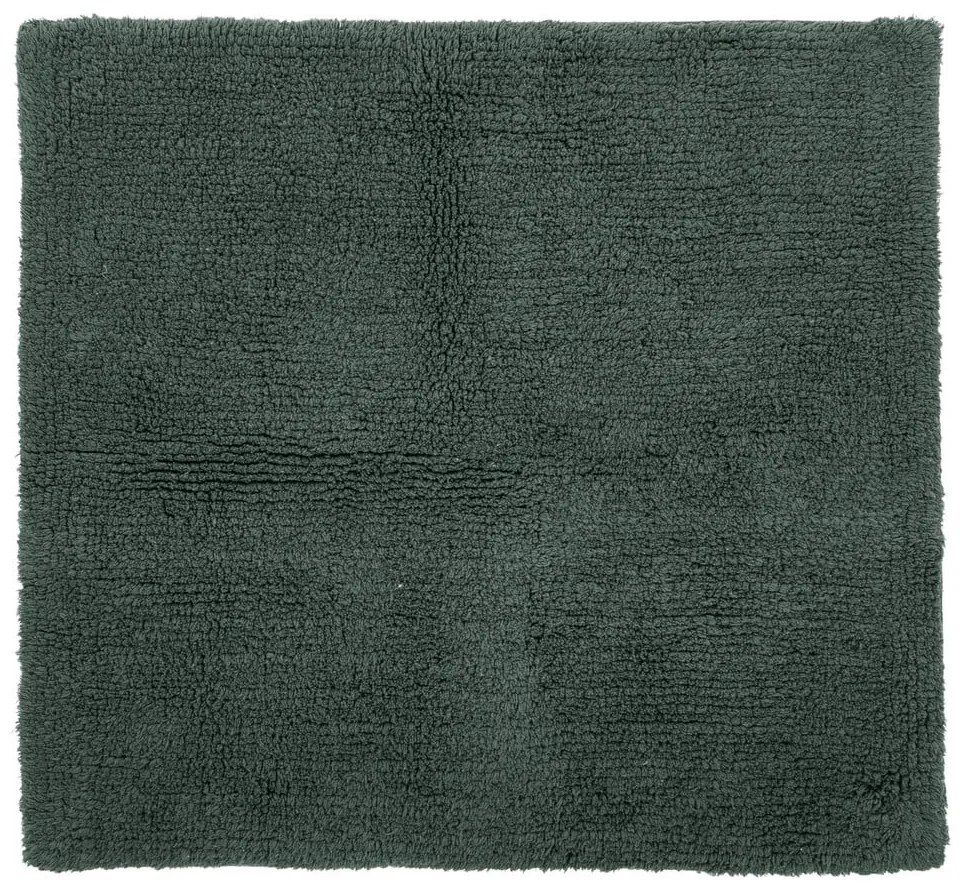 Tmavozelená kúpeľňová predložka 60x60 cm Riva - Tiseco Home Studio