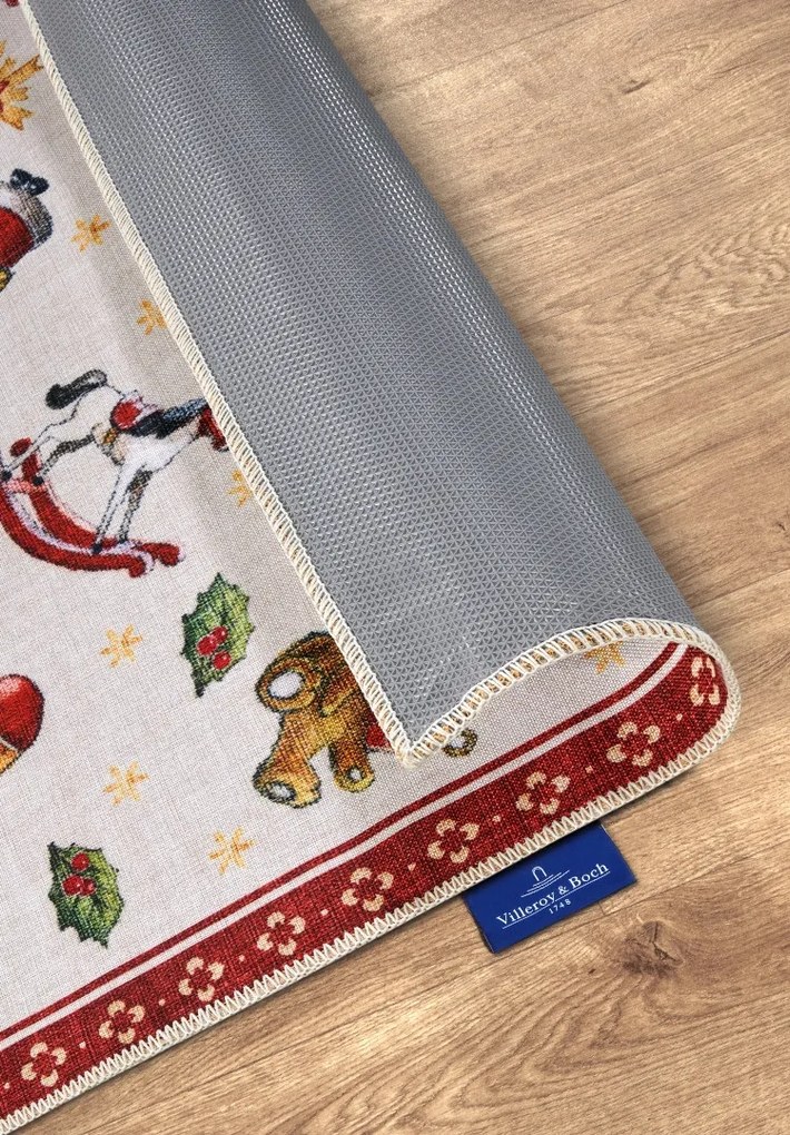 Villeroy & Boch, Behúň Villeroy & Boch Toy's delight s potlačou 106192 Red, Multicolor, 80x200, červená, obývacia izba