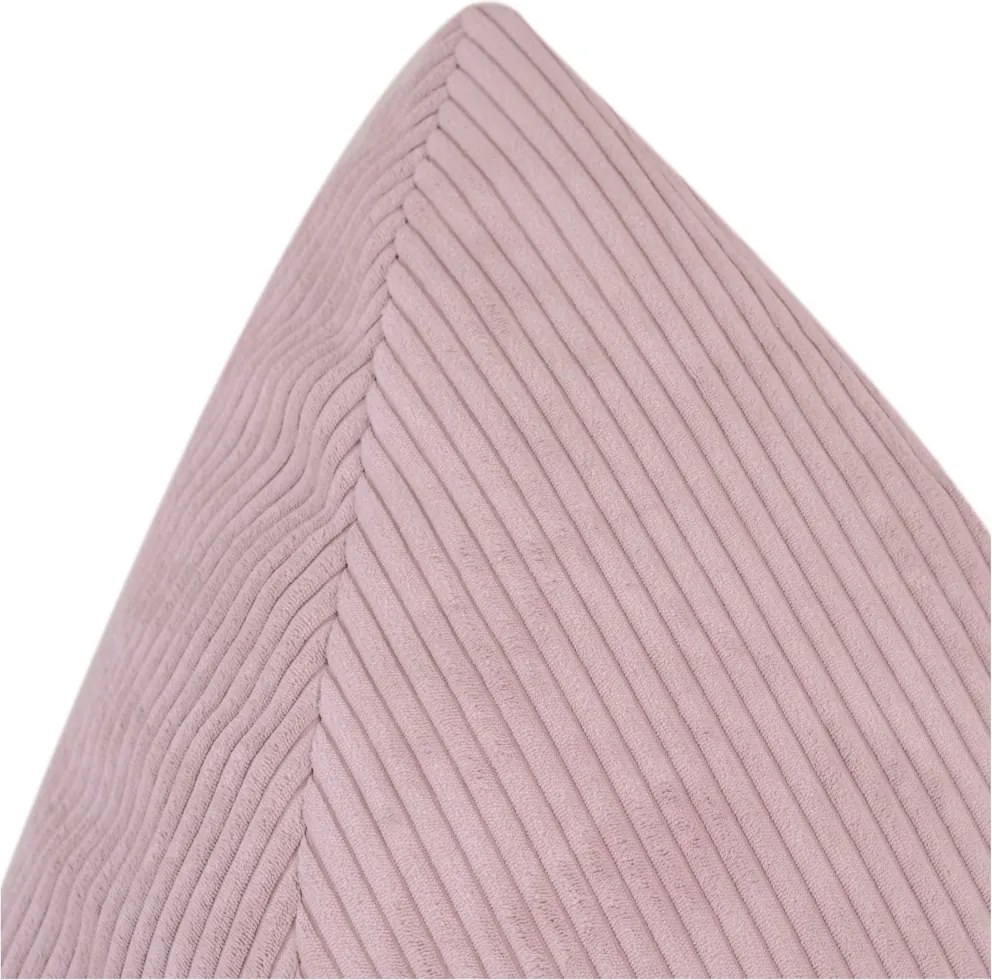 Sedací vak pre deti – svetloružová, prémiový manšestr