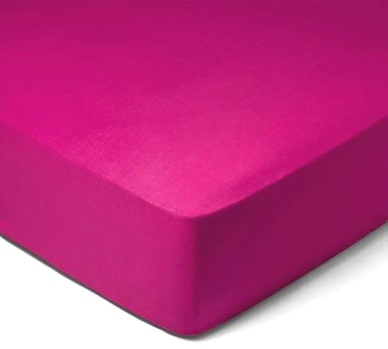 Posteľná plachta Jersey 90x200 cm Farba: 045 - Čierna