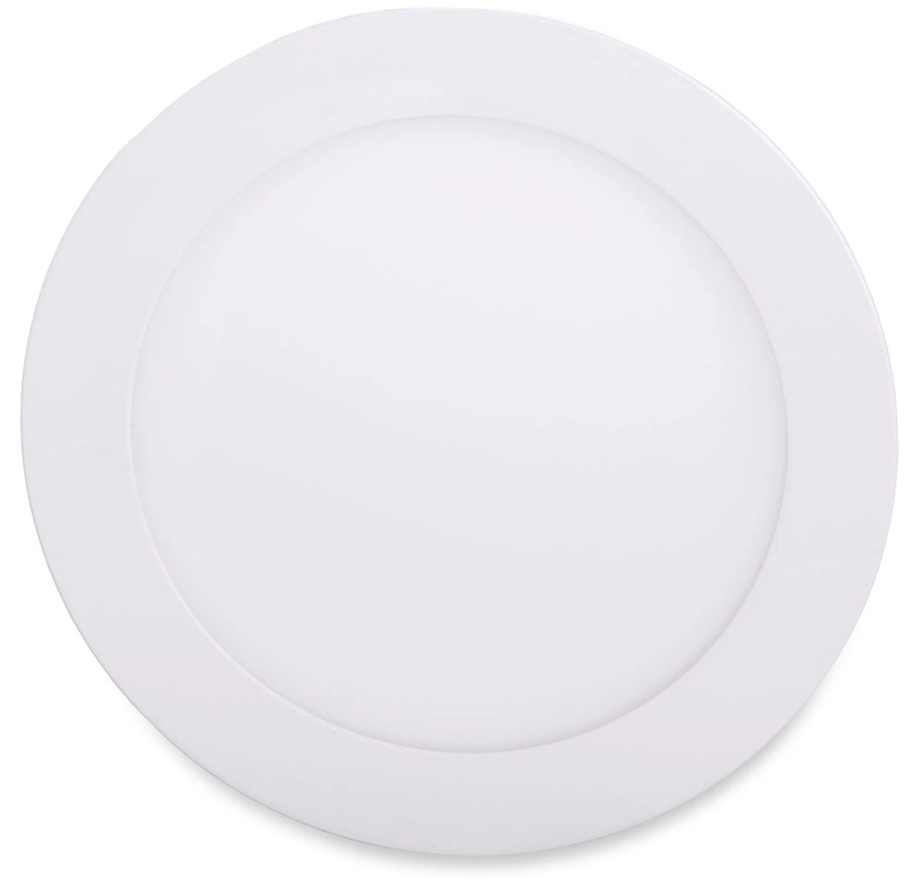 LED Solution Biely vstavaný LED panel guľatý 171mm 12W stmievateľný Farba svetla: Teplá biela 191163_10290