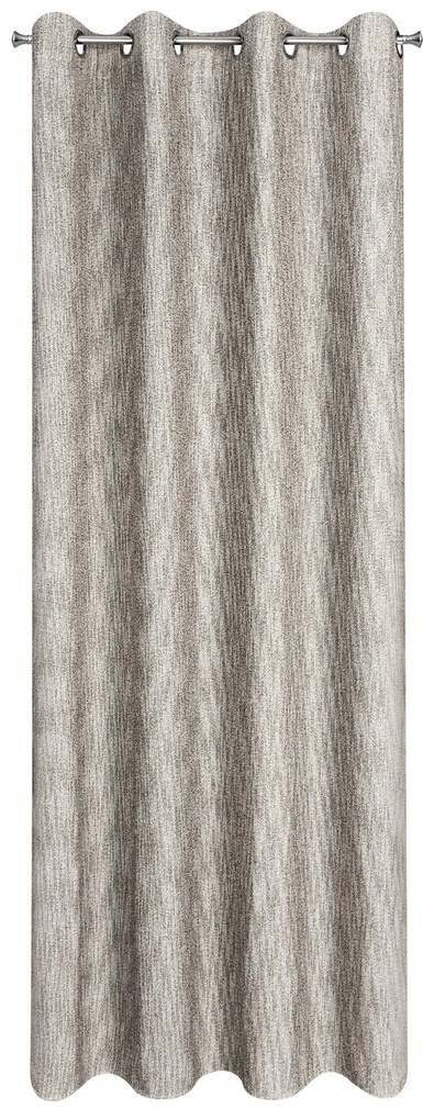 ZÁVES NA KRÚŽKOCH MEGAN 140X250 CM BÉŽOVÁ