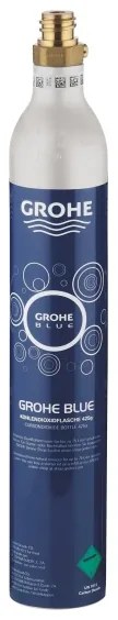 GROHE 40422000 - Fľaša na karbonizáciu GROHE BLUE 425 g CO2 (4 ks) nerezová
