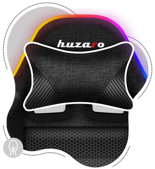 Detská herná stolička Ranger - 6.0 RGB mesh