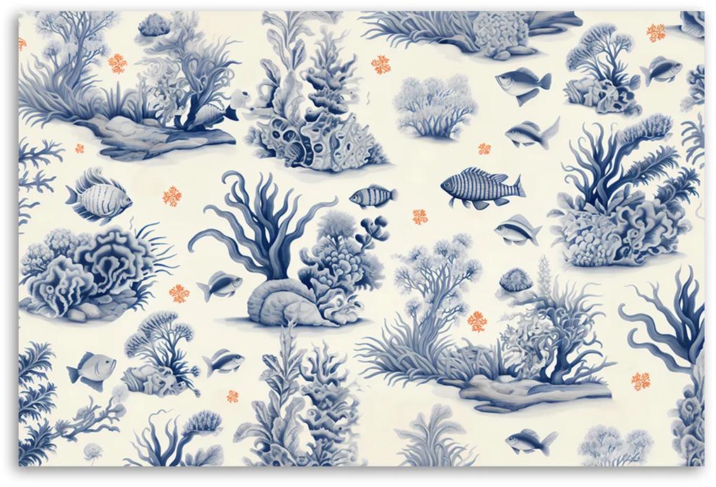 Gario Obraz na plátne Podmorské koraly a ryby Rozmery: 60 x 40 cm