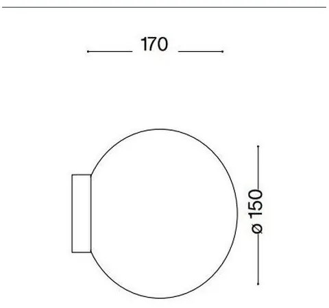 Ideal Lux - LED Nástenné svietidlo MAPA 1xG9/15W/230V