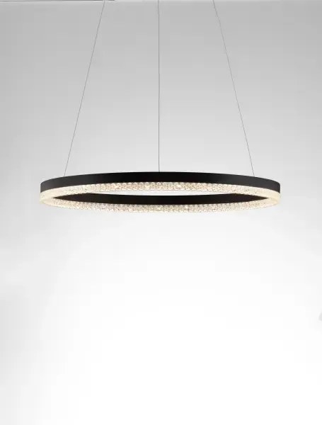 LED luster Adria 60 čierne