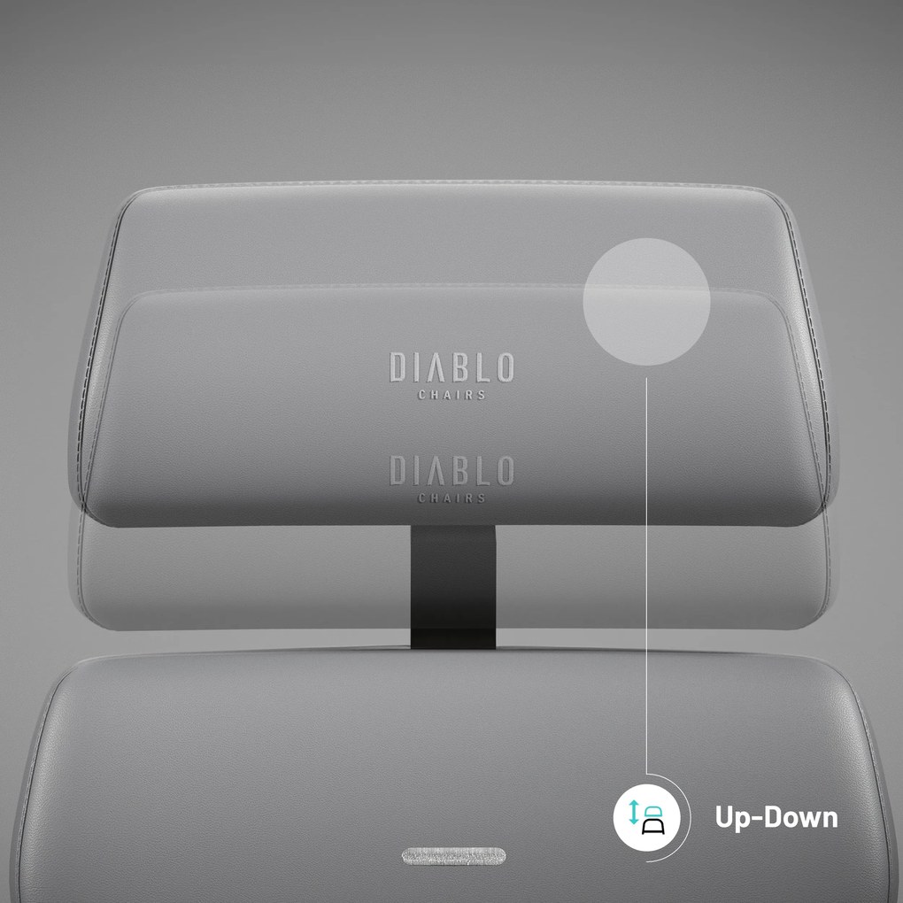 Kancelárska stolička Diablo V-Modular, Shadow Grey