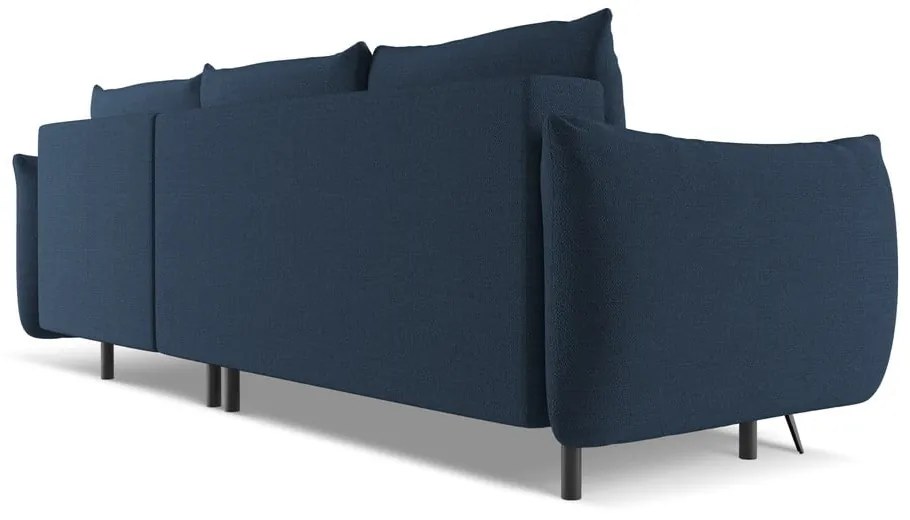 Modrá rohová pohovka (pravý roh) Malie – Makamii