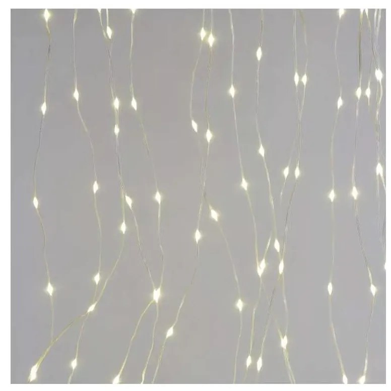 LED Vonkajšia vianočná reťaz 300xLED/8 funkcií 7,9 m IP44 teplá biela