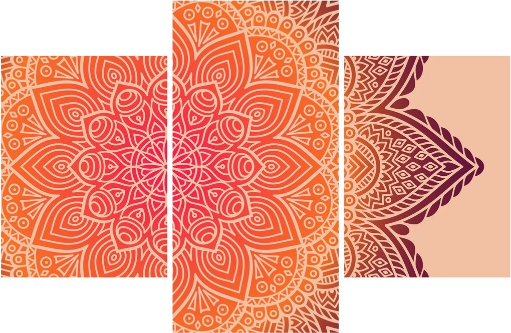Obraz - Mandala umenia (90x60 cm)
