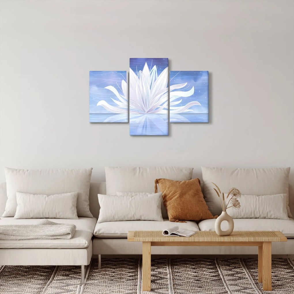 Obraz - Lotusový kvet (90x60 cm)