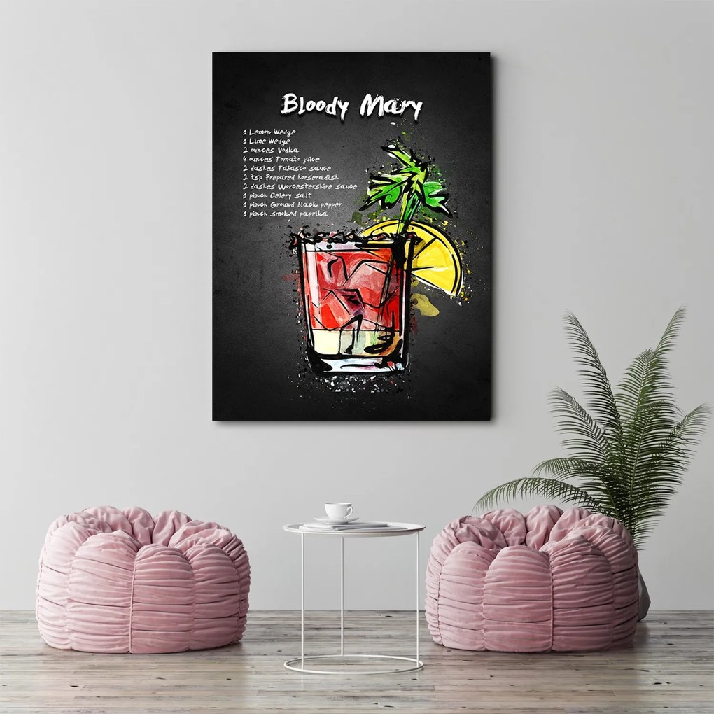 Gario Obraz na plátne Koktail Bloody Mary - Gab Fernando Rozmery: 40 x 60 cm