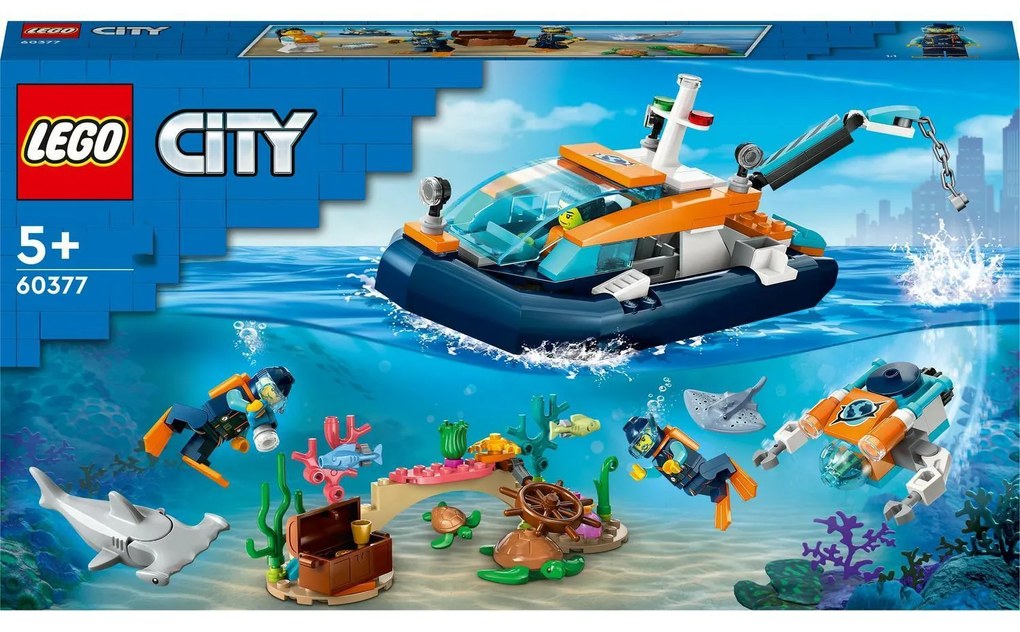 LEGO City 60377 Prieskumná ponorka potápačov 2260377