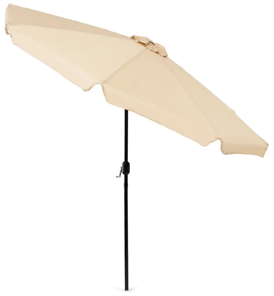 Záhradný slnečník Lavulo 300 cm béžový