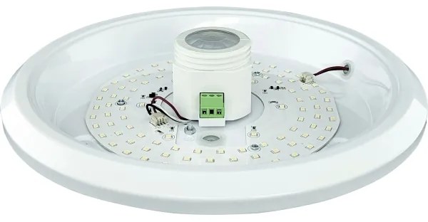 LED stropné svietidlo s čidlom a núdzovým modulom MANA LED/12W/230V 4000K