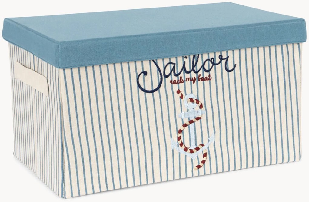 Detská úložná škatuľa Sailor, Š 38 cm