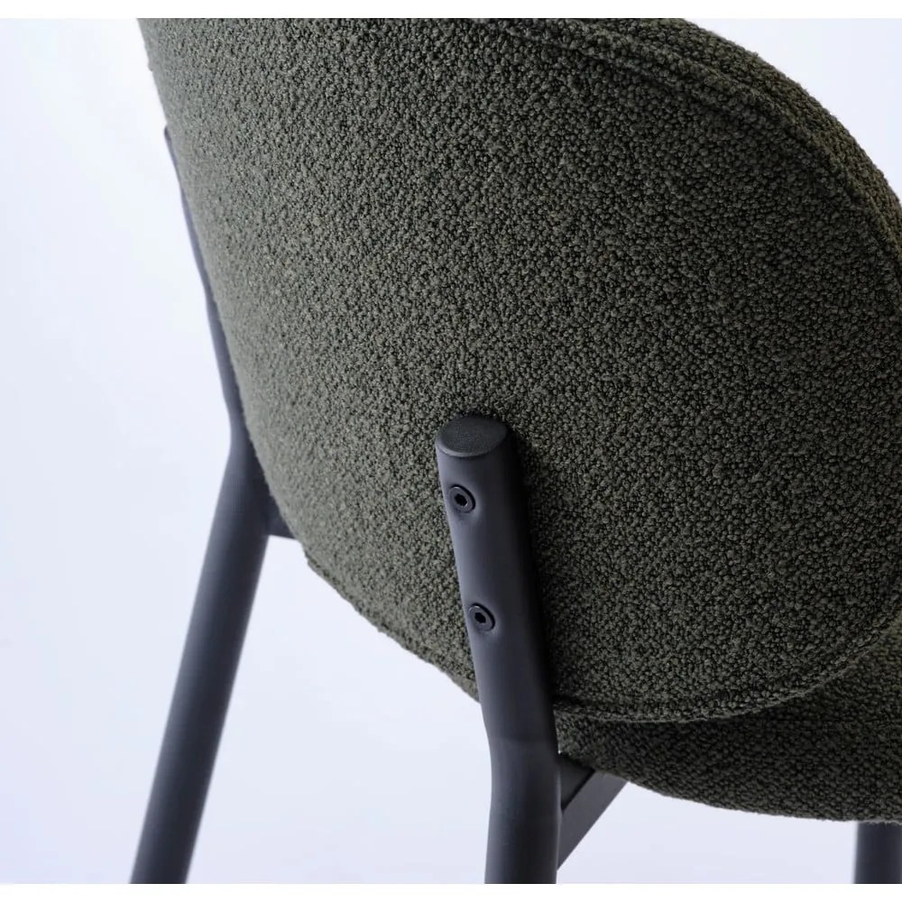 Zelené jedálenské stoličky v súprave 2 ks Swan – Unique Furniture