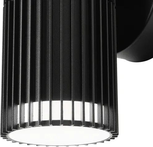 Vonkajšie nástenné bodové svietidlo LANTHEA 1xGU10/11W/230V IP44 čierna
