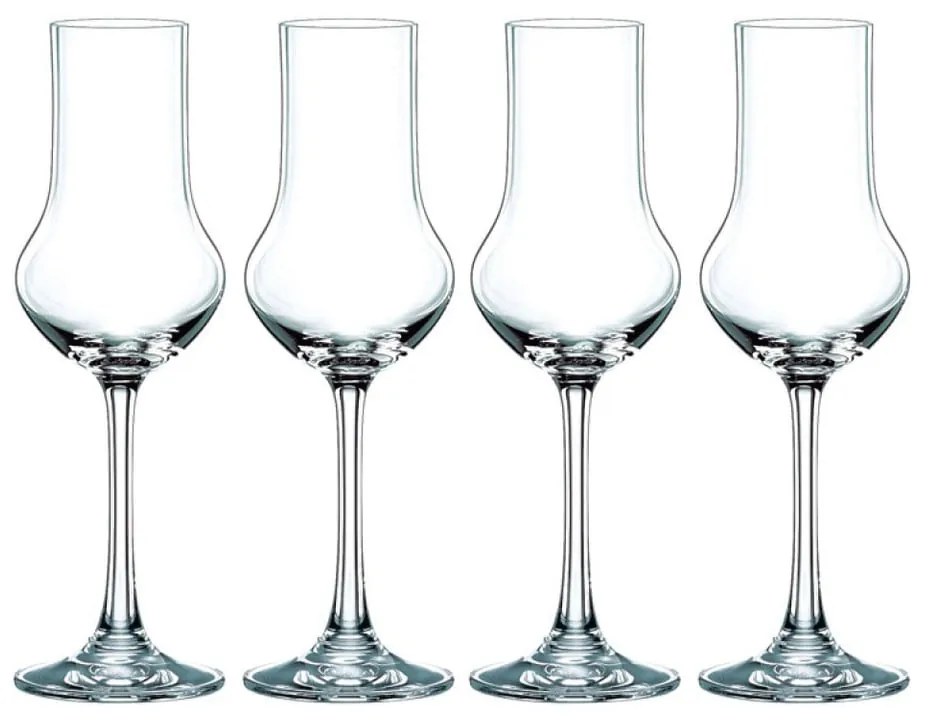 Súprava 4 pohárov z krištáľového skla Nachtmann Vivendi Premium Stemmed Spirit Set, 109 ml